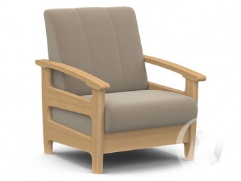 Кресло для отдыха Омега (бук лак/CATANIA LATTE) в Вьюнах - vyuny.mebel54.com | фото