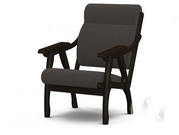 Кресло Вега-10 (венге лак/ULTRA GRAFIT) в Вьюнах - vyuny.mebel54.com | фото