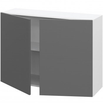 Норд ШВ 1000 Шкаф верхний (Софт даймонд/корпус Белый) в Вьюнах - vyuny.mebel54.com | фото
