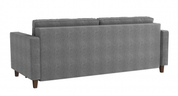 Норман М / Диван - кровать 3-х мест. (Еврокнижка) (жаккард тесла серый) в Вьюнах - vyuny.mebel54.com | фото
