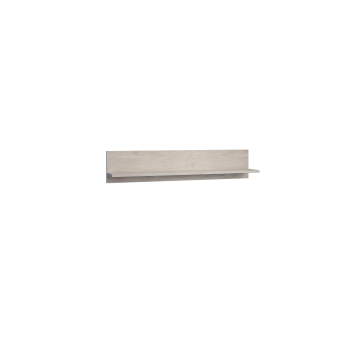 Полка навесная Саманта Дуб харбор белый в Вьюнах - vyuny.mebel54.com | фото