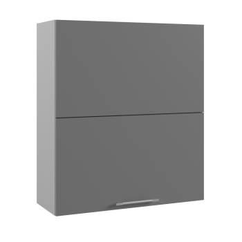 Ройс ПГПМ 800 Шкаф верхний Blum Aventos HF (Графит софт/корпус Серый) в Вьюнах - vyuny.mebel54.com | фото
