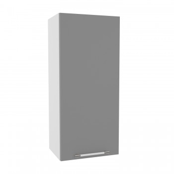 Ройс ВП 400 Шкаф верхний высокий (Графит софт/корпус Серый) в Вьюнах - vyuny.mebel54.com | фото